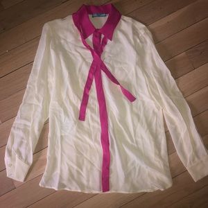 Prada Milano button down blouse